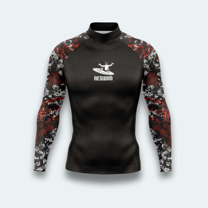 Rashguard Homme Coraux Long