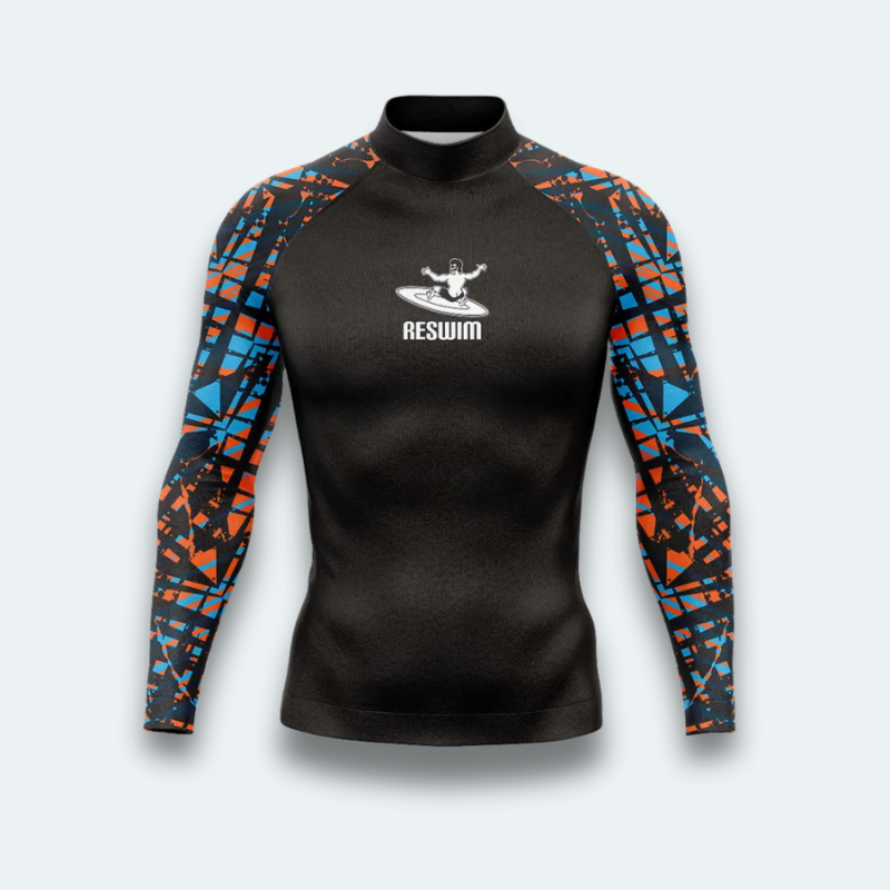 Rashguard Homme Mosaïque Long
