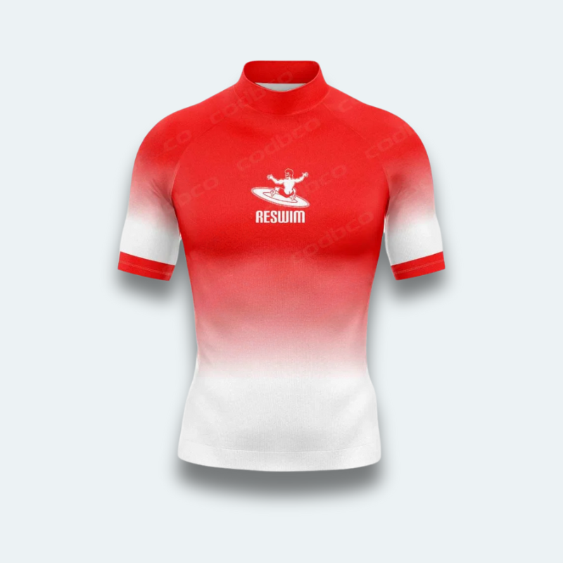Rashguard Homme Dégradé Blanc