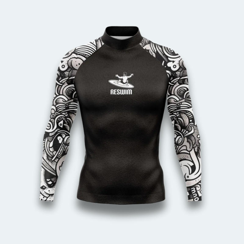 Rashguard Homme Spirale Long
