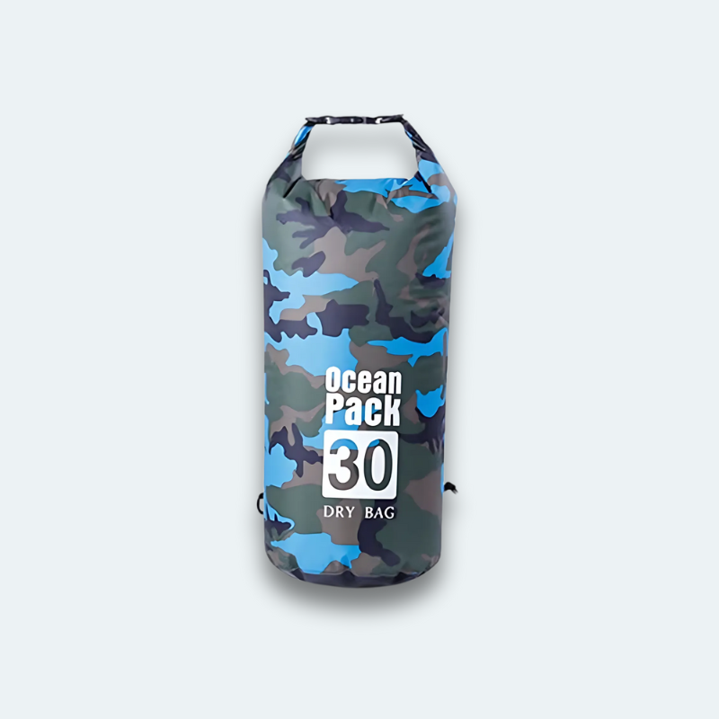 Sac de plongée étanche camouflage 30L