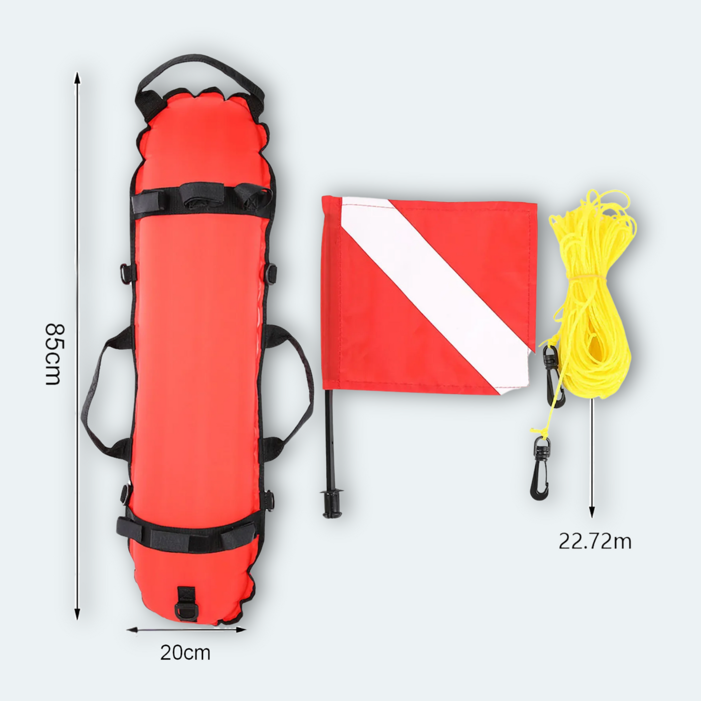 Bouée de signalisation plongeur