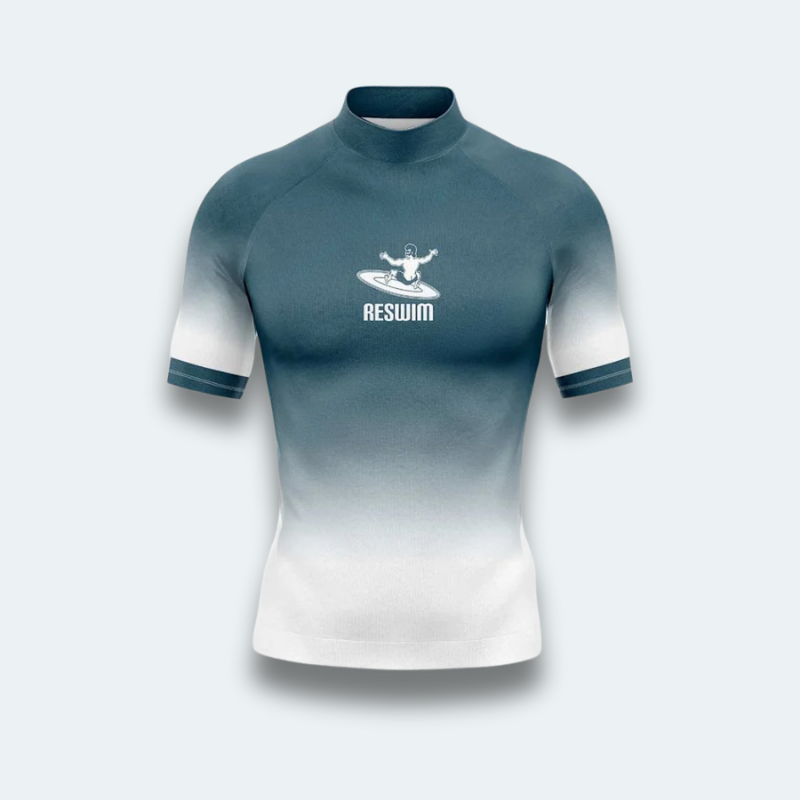 Rashguard Homme Dégradé Blanc
