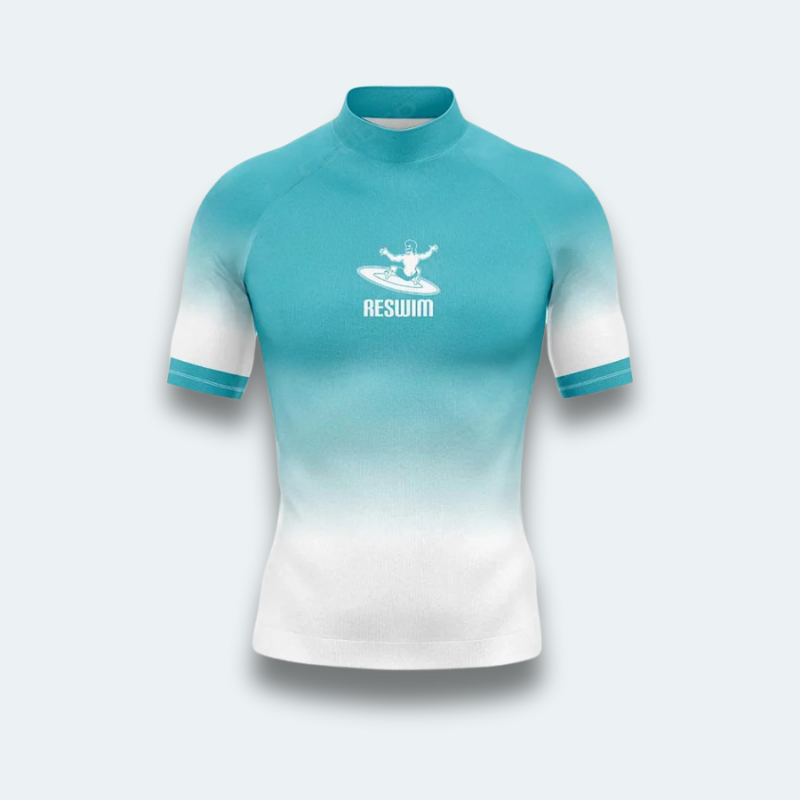 Rashguard Homme Dégradé Blanc