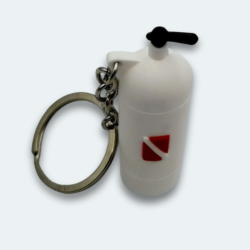 Porte clefs Bouteille de plongée sous marine