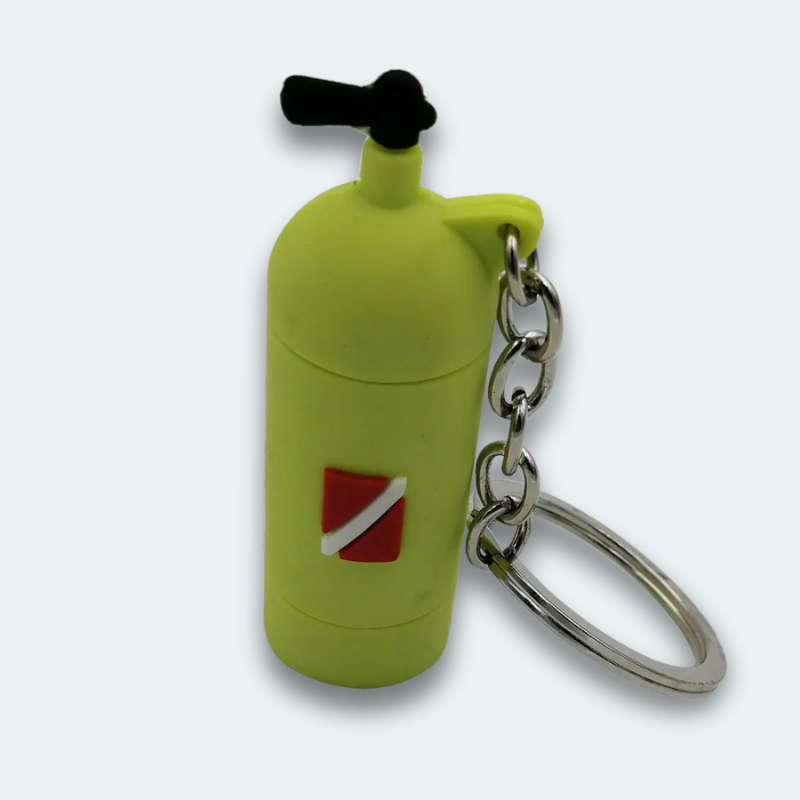 Porte clefs Bouteille de plongée sous marine