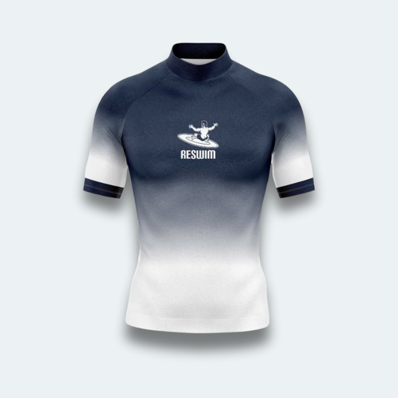Rashguard Homme Dégradé Blanc