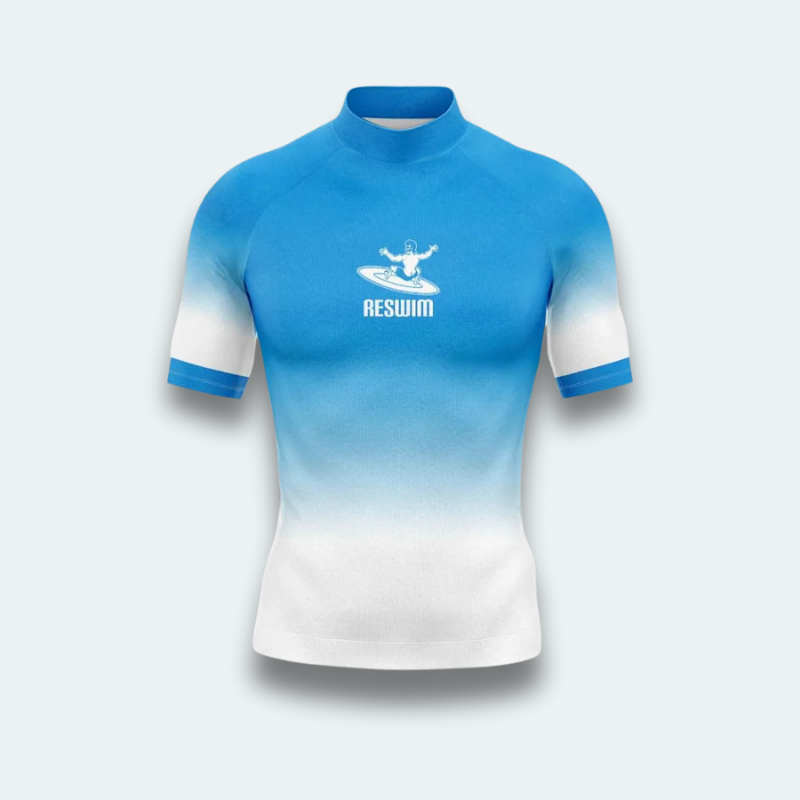 Rashguard Homme Dégradé Blanc