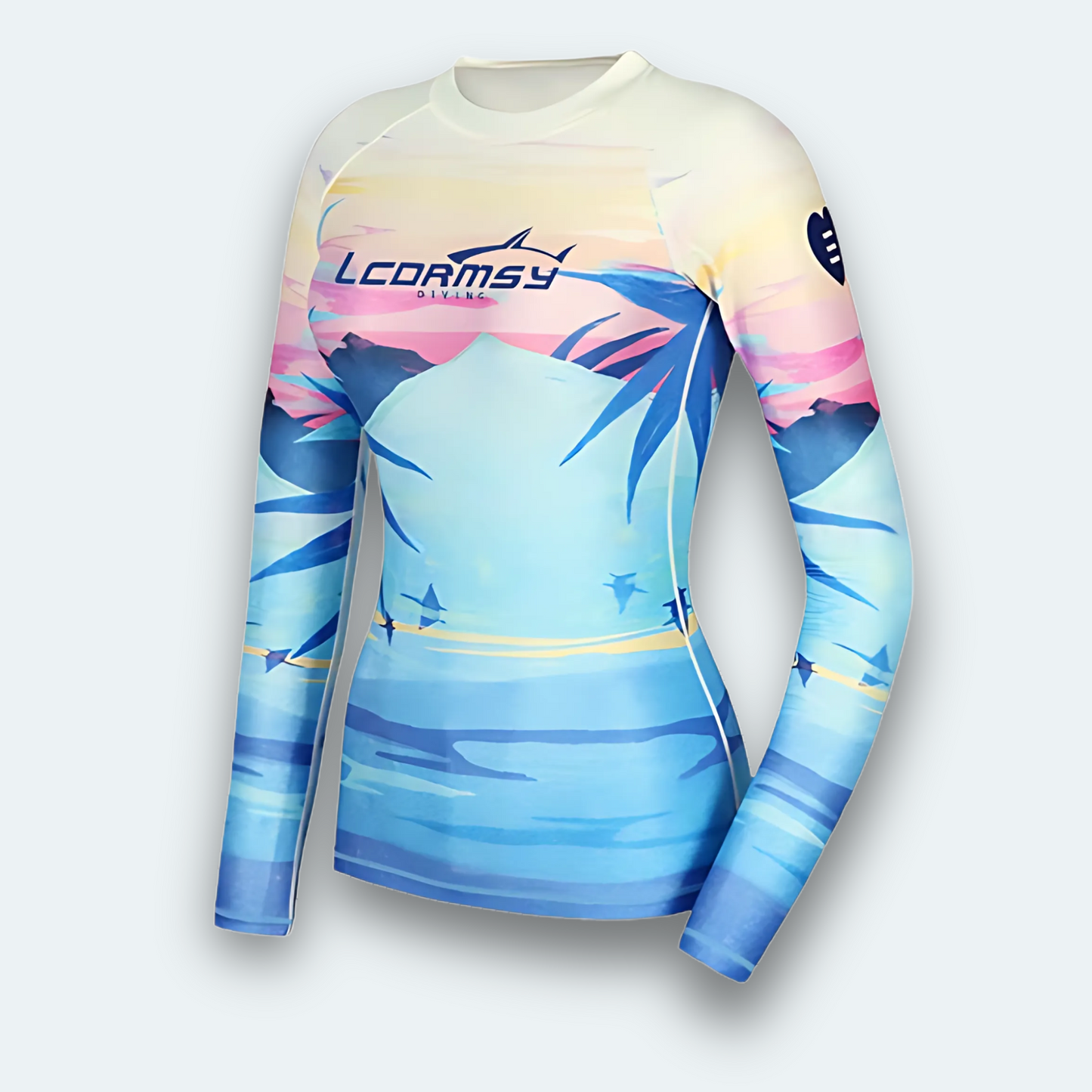 Rashguard femme <br>Soleil des tropiques