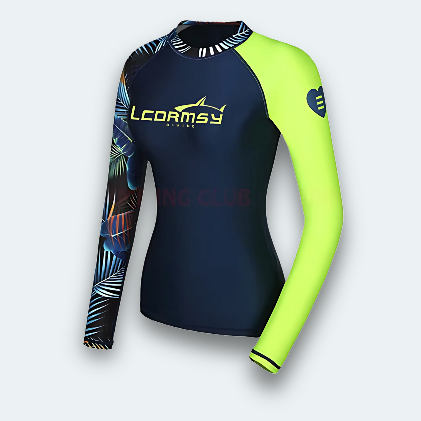 Rashguard femme <br>Bleu nuit