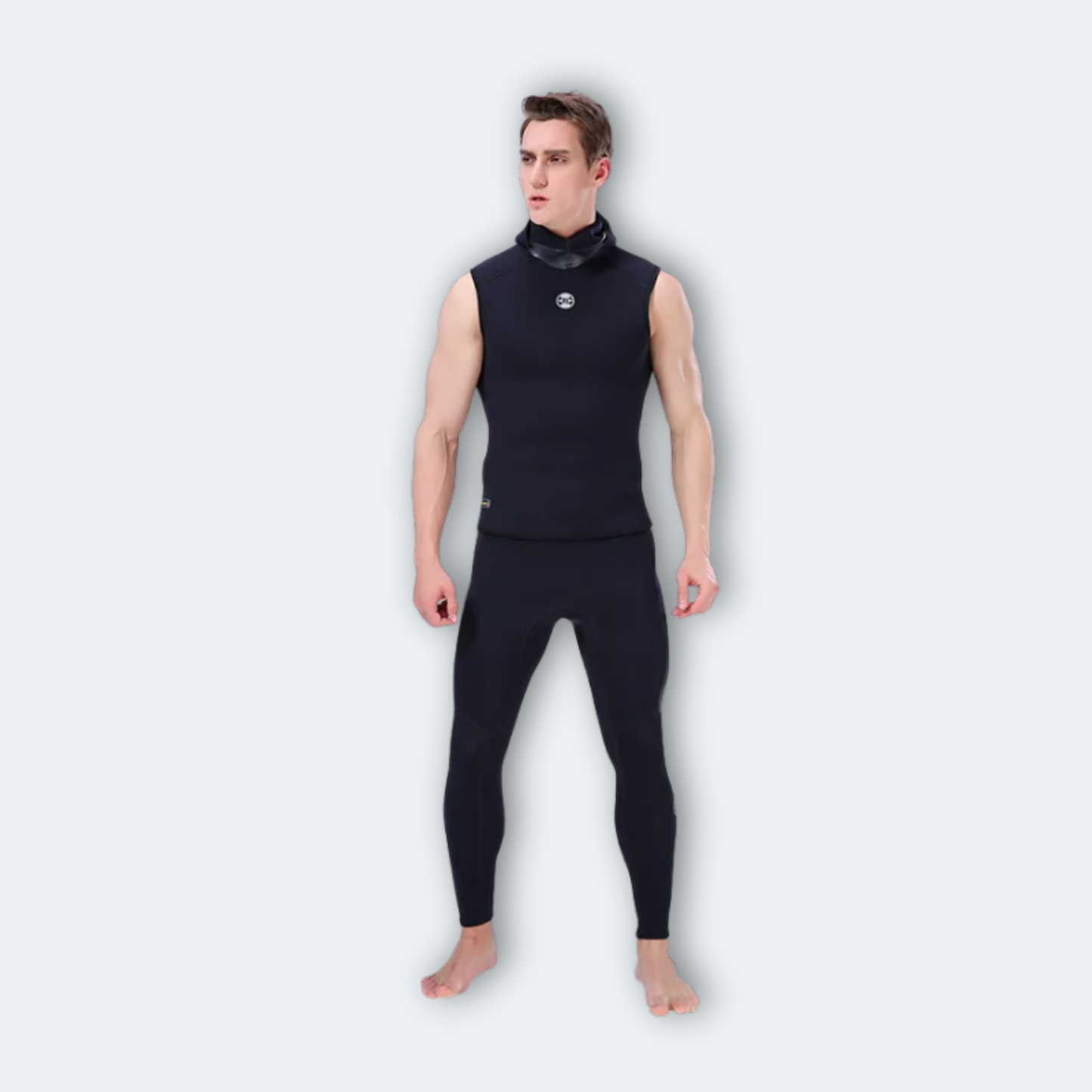 Top néoprène mixte <br>avec cagoule 3mm