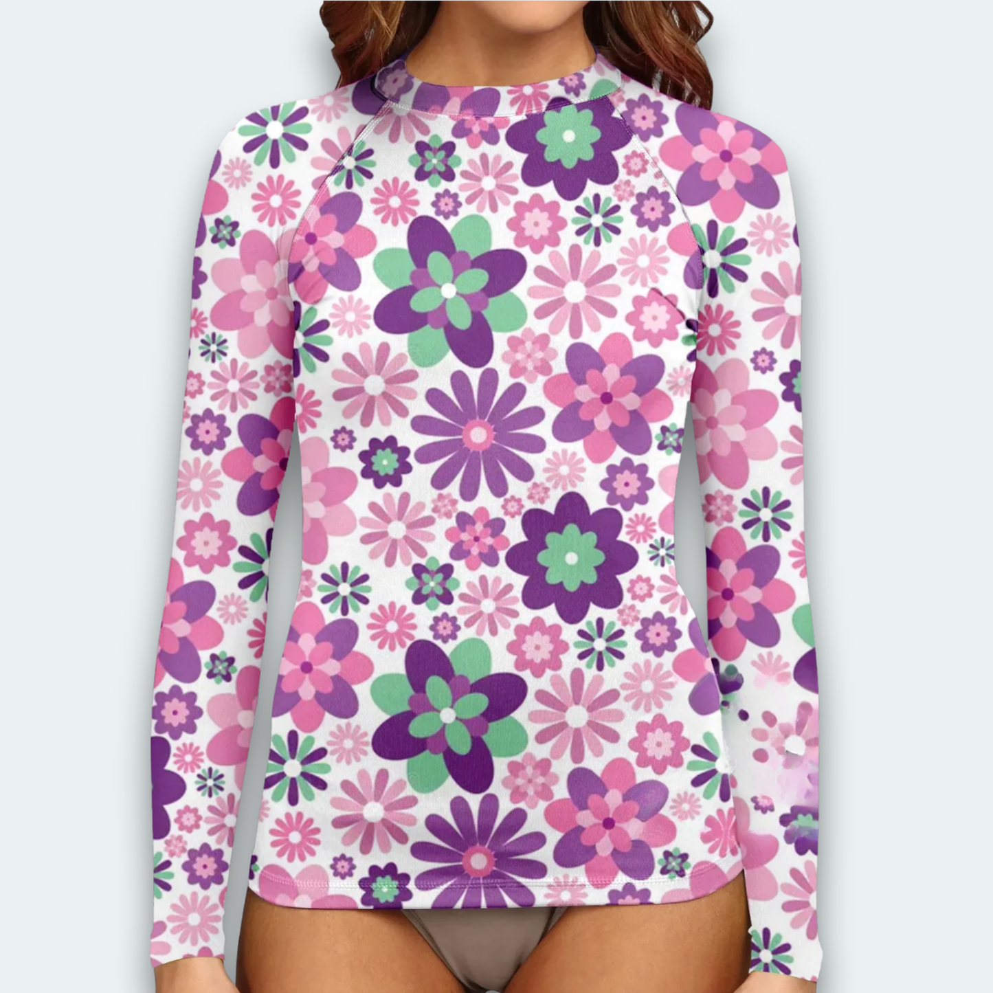 Rashguard femme <br>Hippie