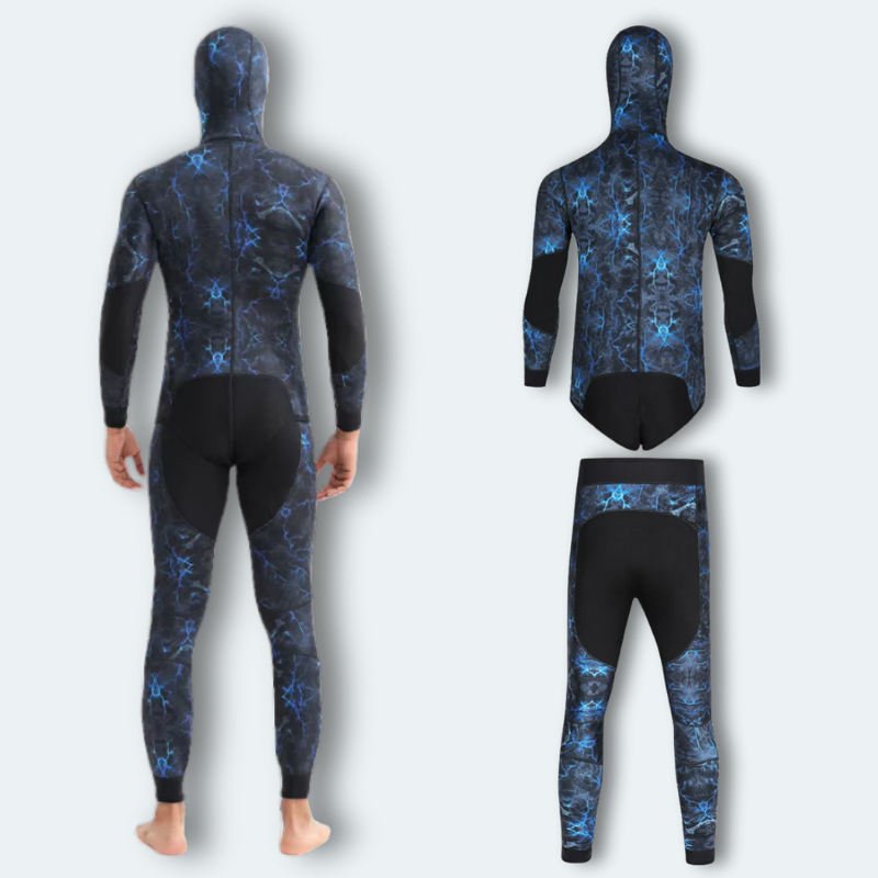 Combinaison chasse sous marine Homme en néoprène 5mm