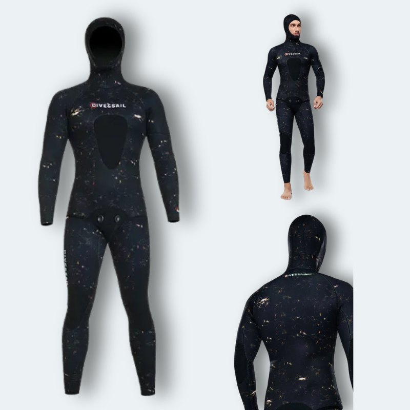 Combinaison chasse sous marine Homme en néoprène 3mm