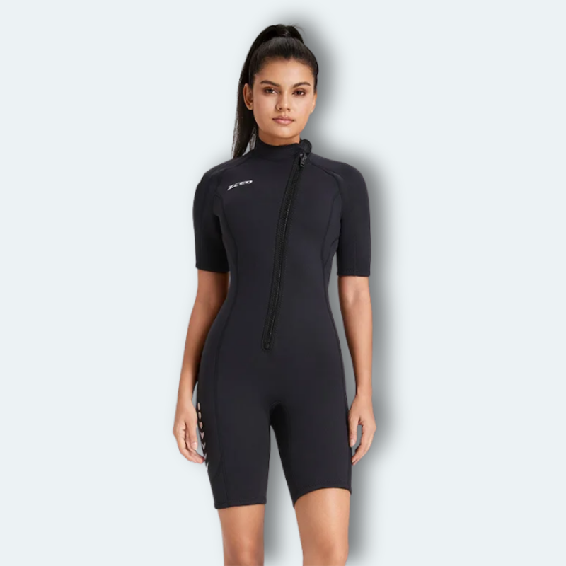 Combinaison plongée shorty Femme en néoprène 3mm