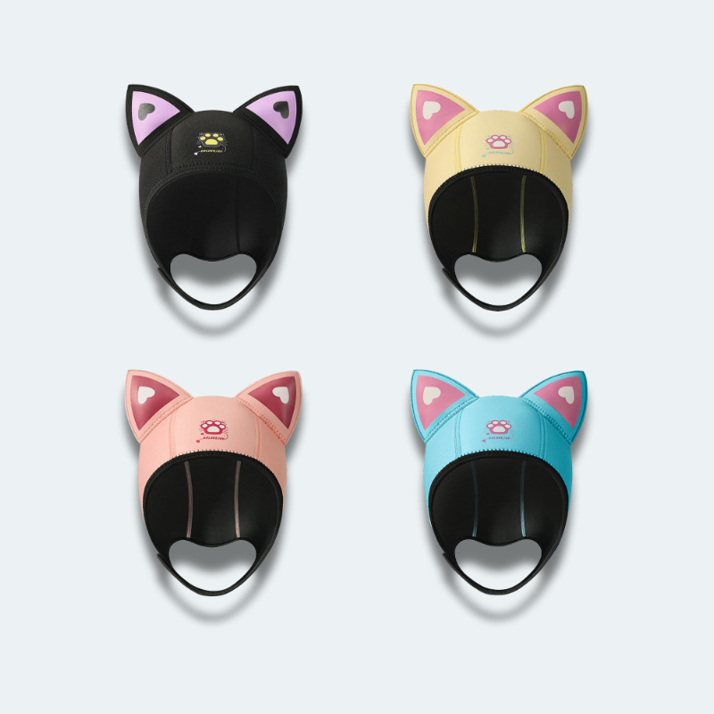 Cagoule de plongée chat<br>3mm