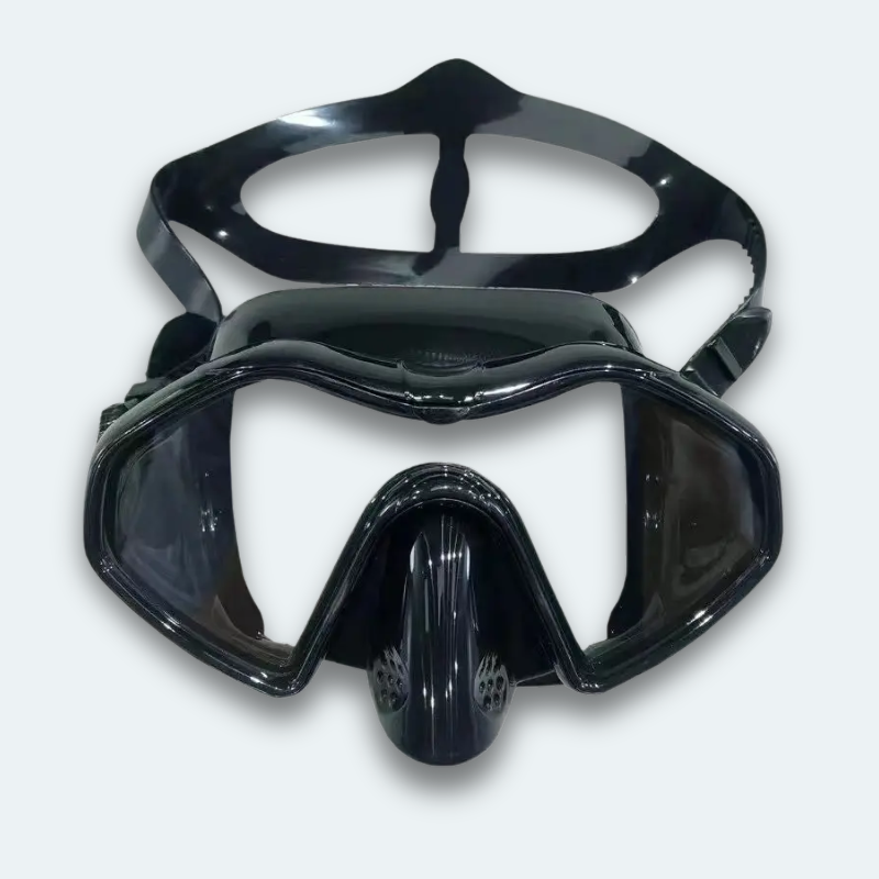 Masque de plongée professionnel adulte anti buée, verre trempé et haute résistance aux chocs