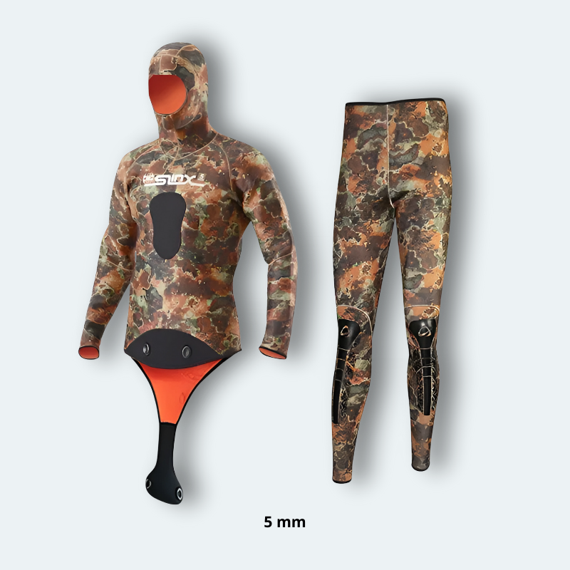 Combinaison chasse sous marine Homme en néoprène 5mm