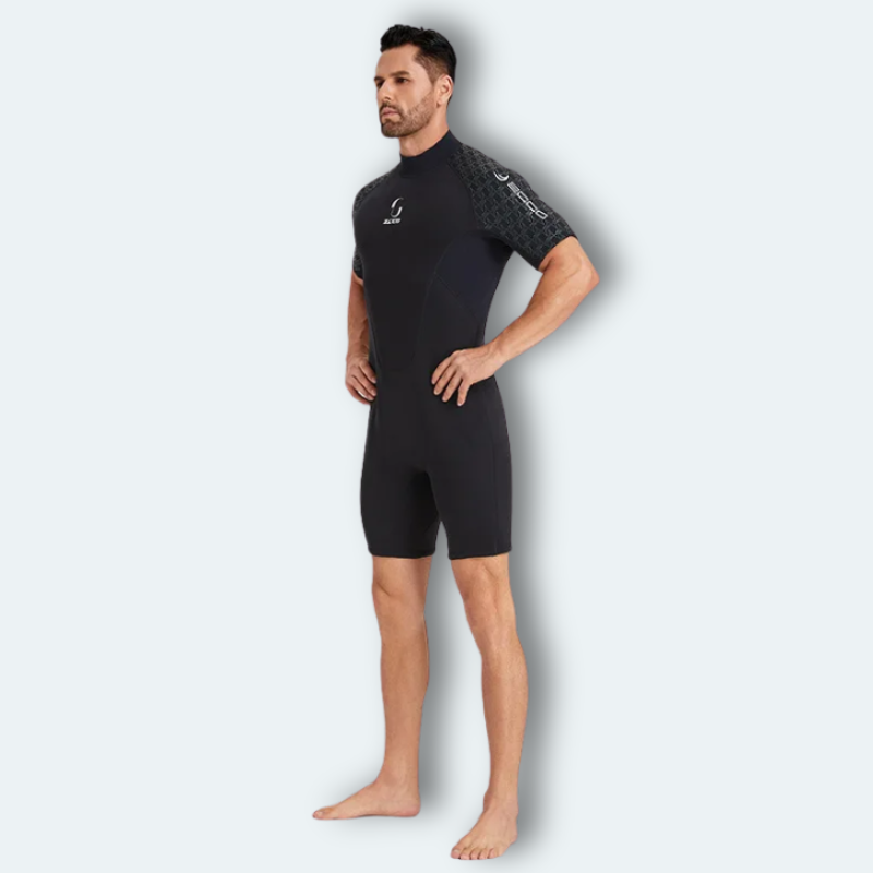 Combinaison plongée shorty Homme en néoprène 3mm