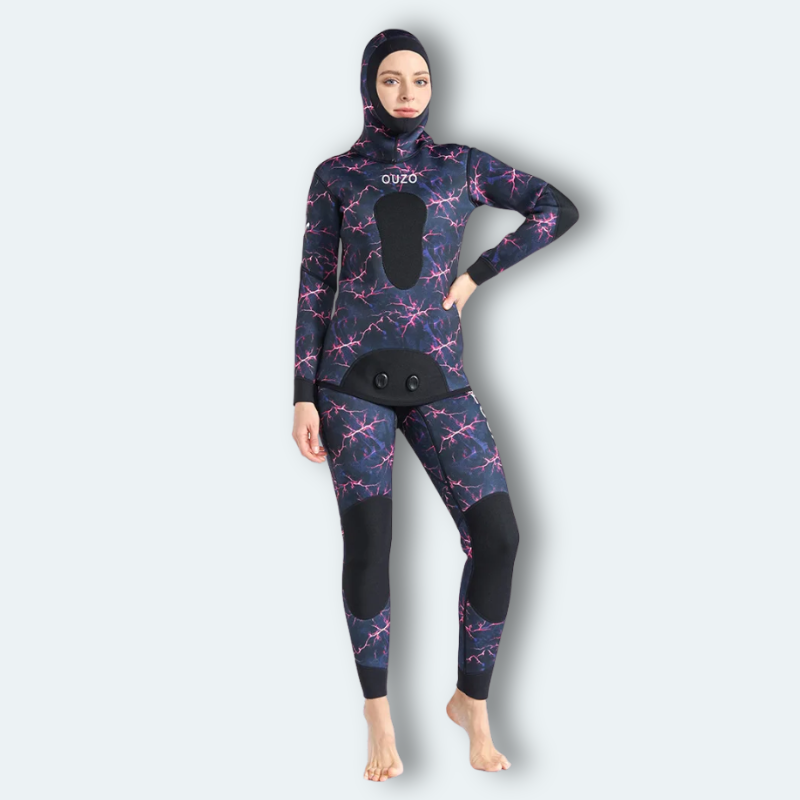 Combinaison chasse sous marine Femme en néoprène 3mm