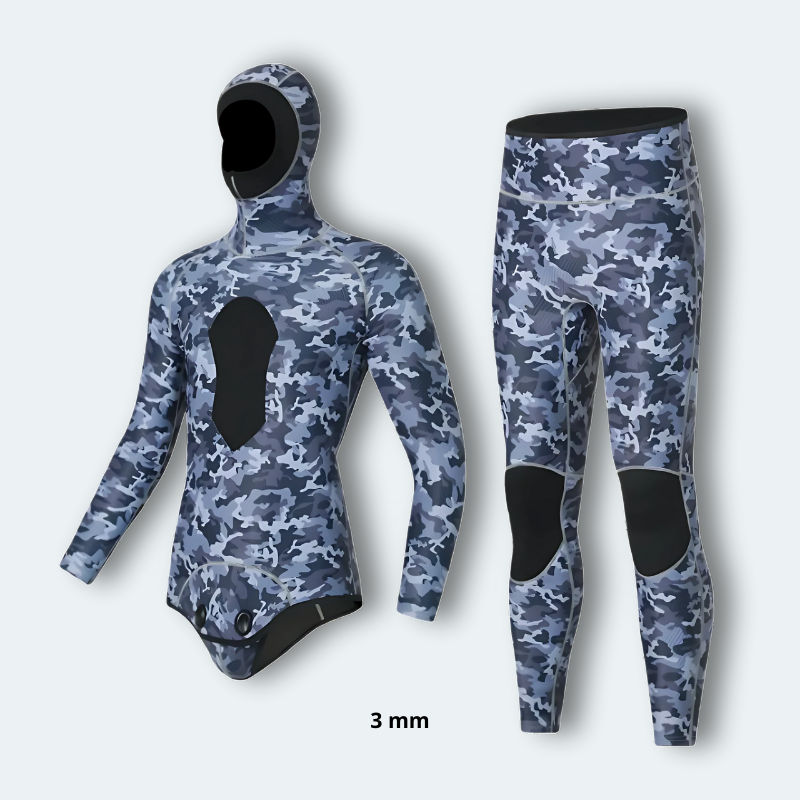 Combinaison chasse sous marine Homme en néoprène 3mm