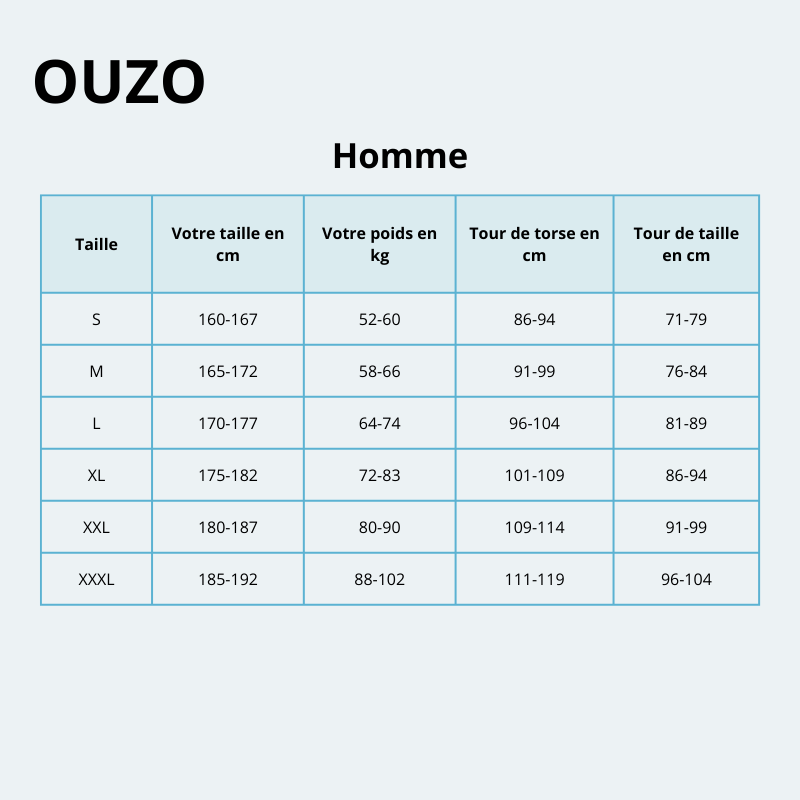 Combinaison plongée Homme en néoprène 7mm