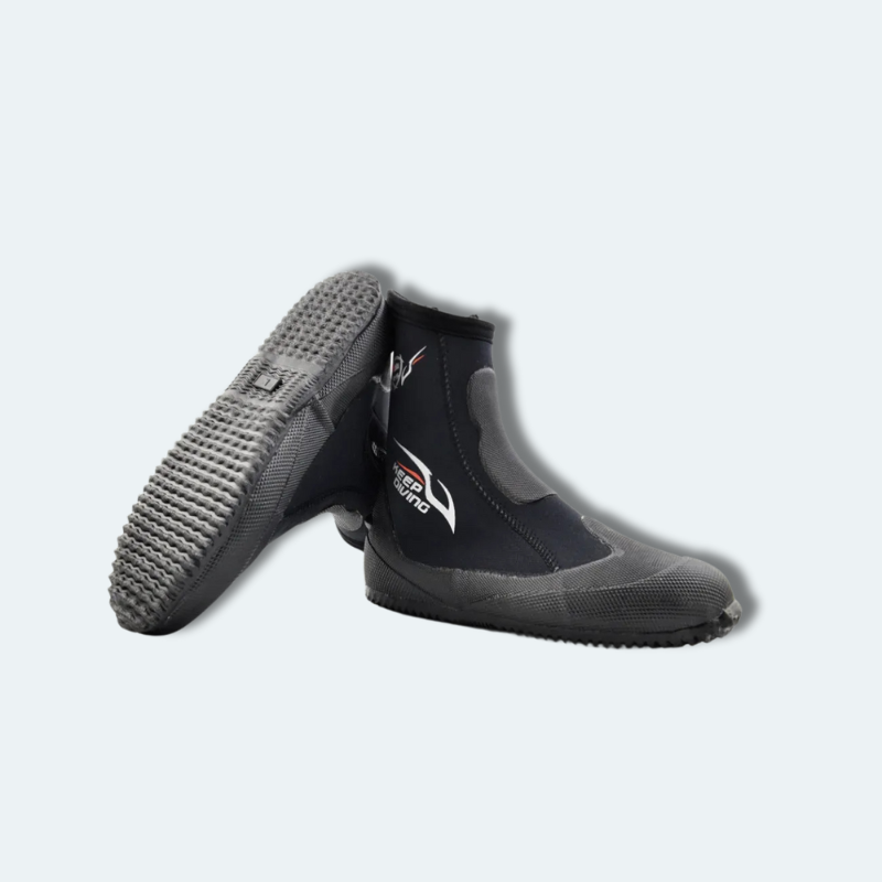 Bottillons de plongée<br>avec semelle en néoprène<br>5mm