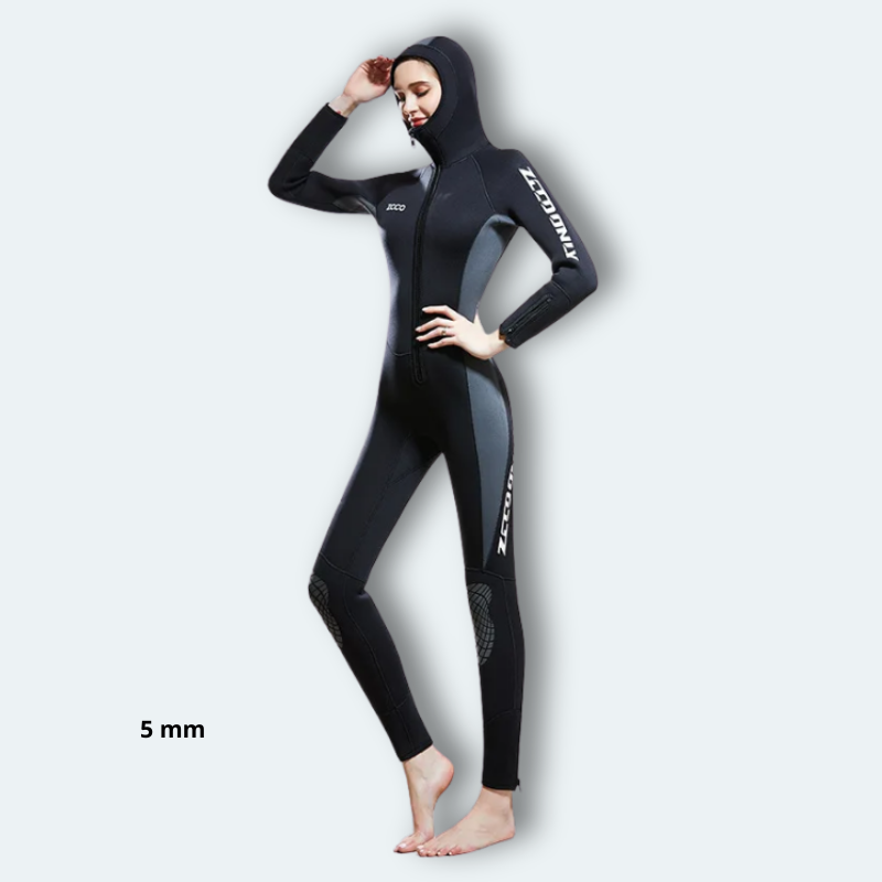 Combinaison plongée Femme en néoprène 5mm