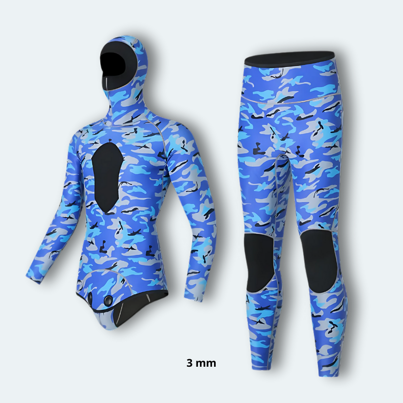 Combinaison chasse sous marine Homme en néoprène 3mm