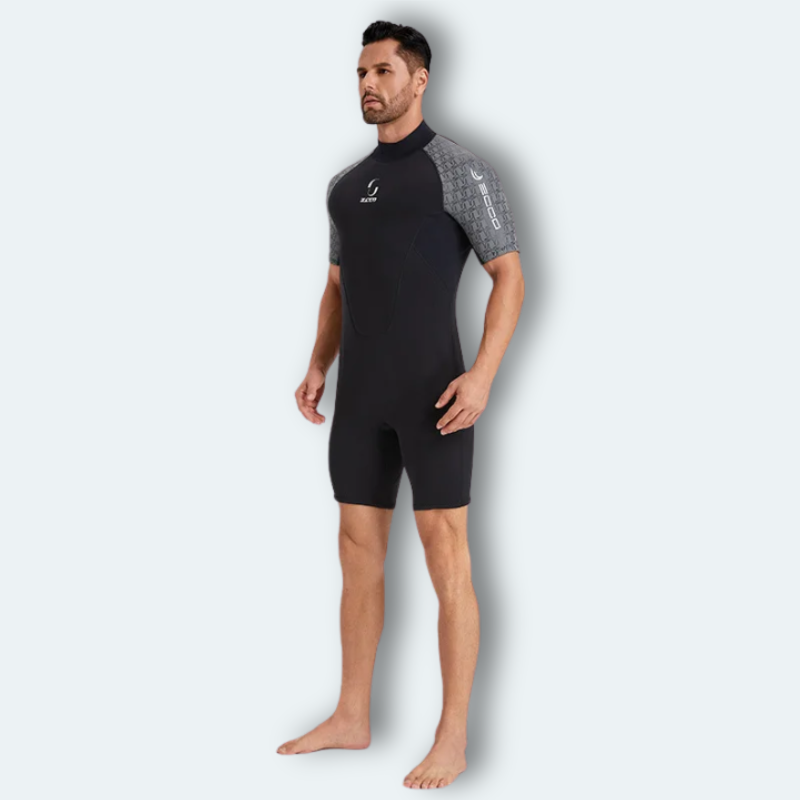 Combinaison plongée shorty Homme en néoprène 3mm