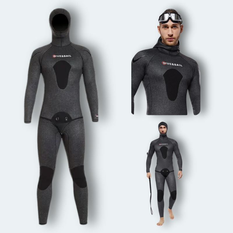 Combinaison chasse sous marine Homme en néoprène 3mm