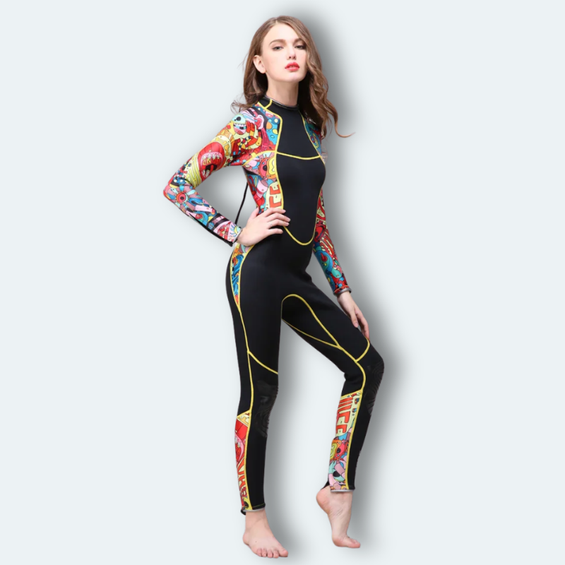 Combinaison plongée Femme en néoprène 3mm