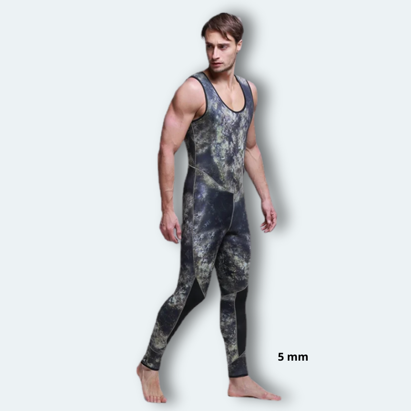 Combinaison chasse sous marine Homme en néoprène 5mm