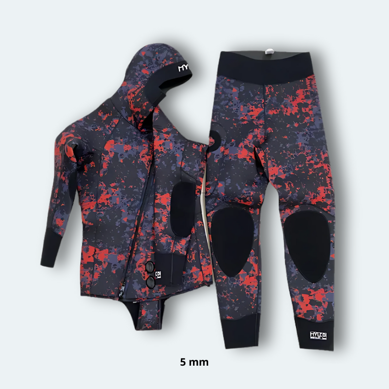 Combinaison chasse sous marine Homme en néoprène 5mm