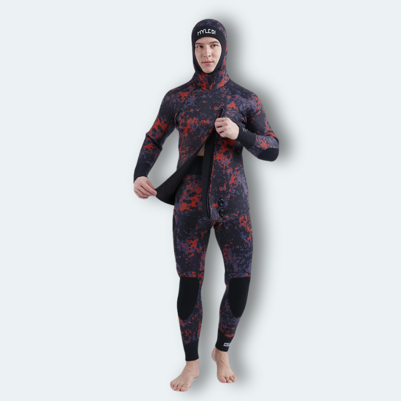 Combinaison chasse sous marine Homme en néoprène 5mm