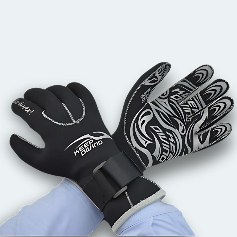Gants plongée antidérapant en néoprène 3mm