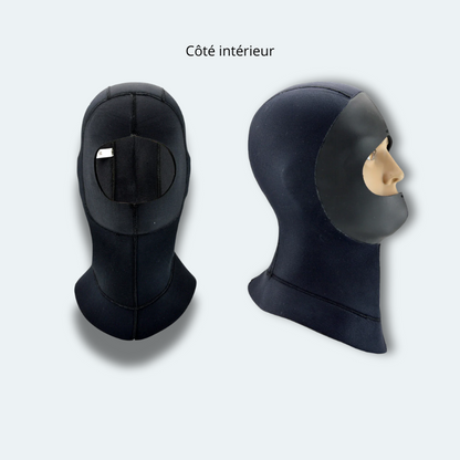 Cagoule de plongée<br>en néoprène 5mm