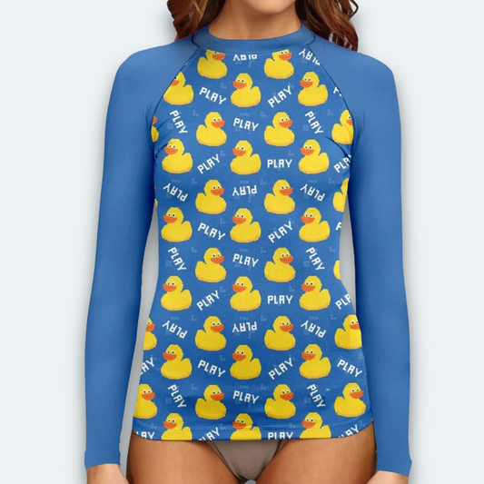 Rashguard Femme<br> Canard Game
