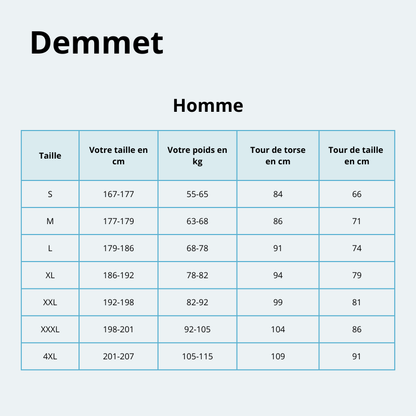 Combinaison plongée Homme en néoprène 3mm