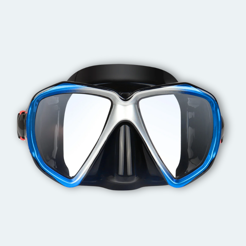 Masque de plongée professionnel Anti buée, verre trempé et haute résistance aux chocs