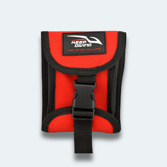 Lot de 2 Pochettes pour ceinture poids plongée