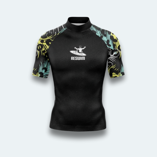 Rashguard Homme Feuillage Guépard