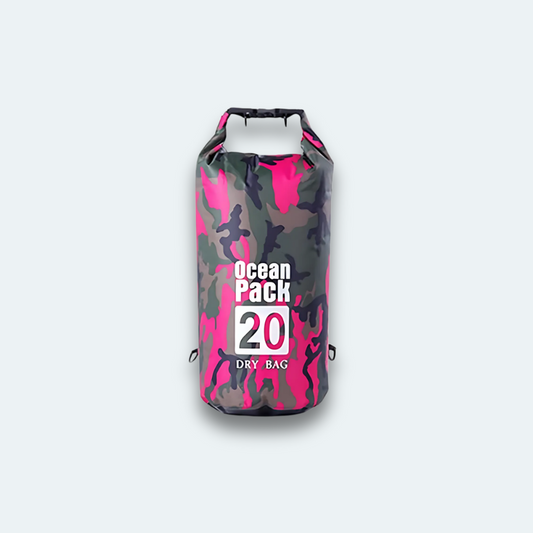 Sac de plongée étanche camouflage 20L