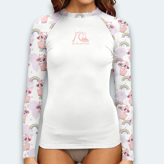 Rashguard Femme Cute Goat