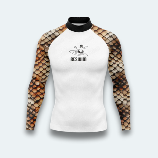 Rashguard Homme Écaille Poisson