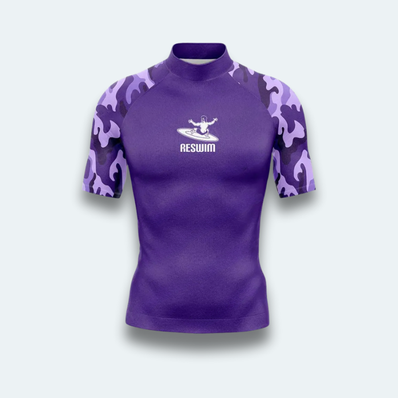 Rashguard Homme Camo Violet