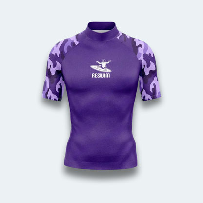 Rashguard Homme Camo Violet