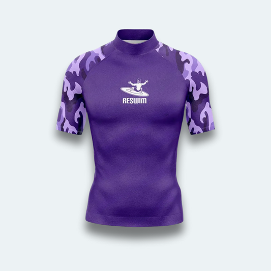 Rashguard Homme Camo Violet