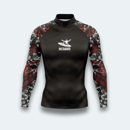 Rashguard Homme Coraux Long