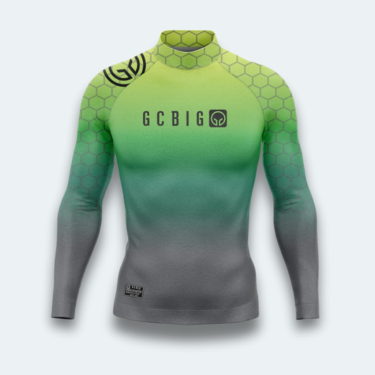 Rashguard Homme Abeille Verte